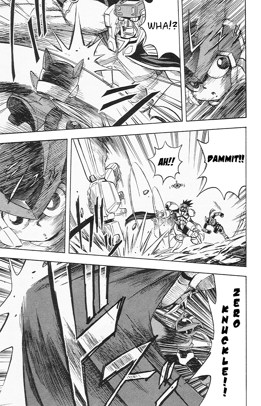 Rockman Zero Chapter 3.3 page 19 - Vol.3 Chapter 3: Wandering Warrior Craft Appears!!