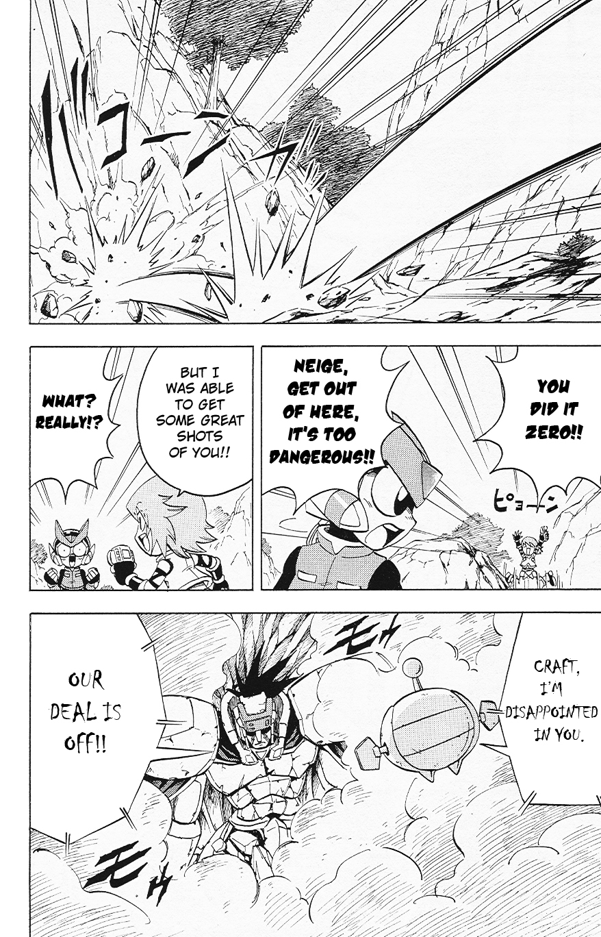 Rockman Zero Chapter 3.3 page 20 - Vol.3 Chapter 3: Wandering Warrior Craft Appears!!