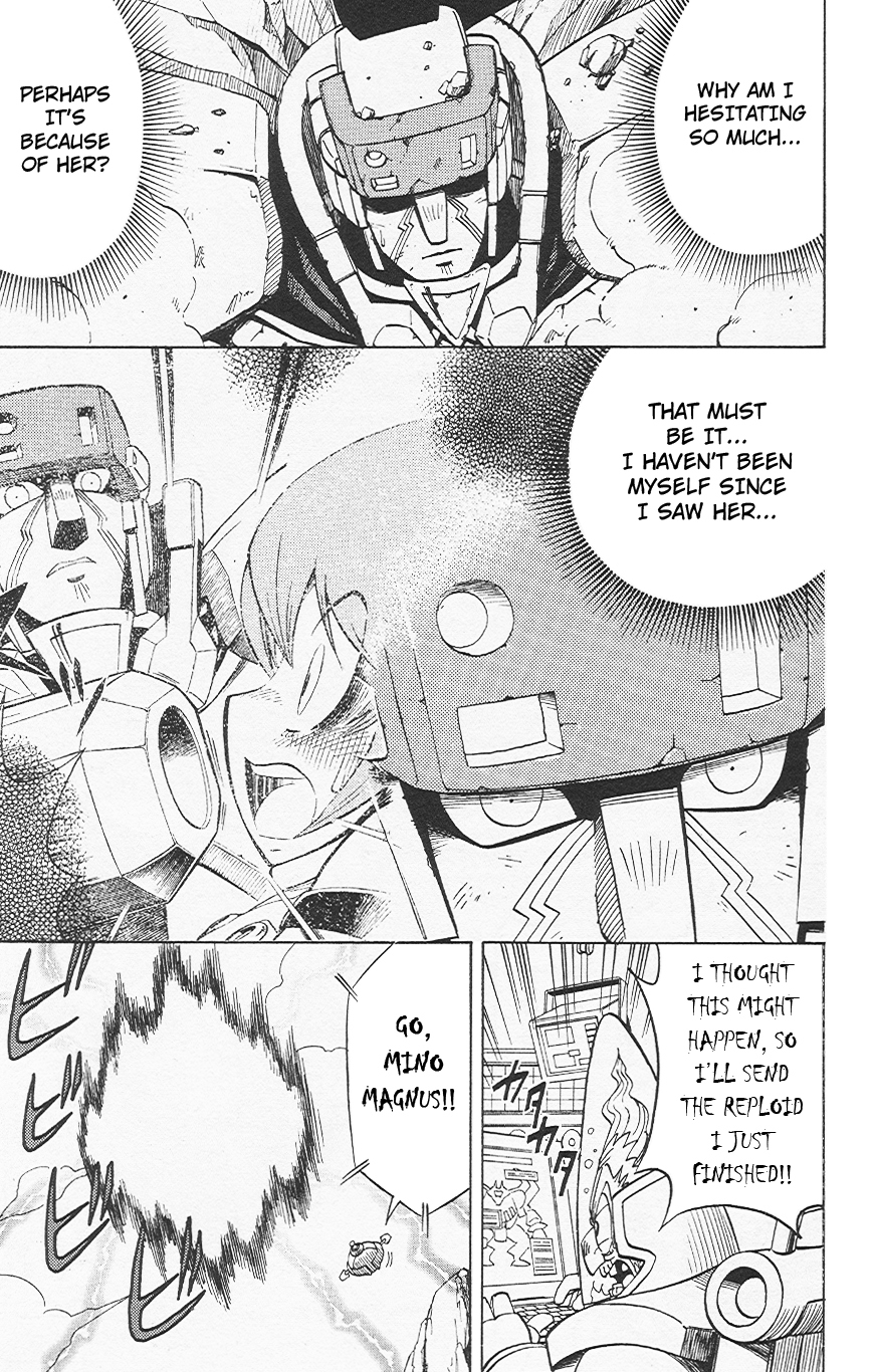 Rockman Zero Chapter 3.3 page 21 - Vol.3 Chapter 3: Wandering Warrior Craft Appears!!
