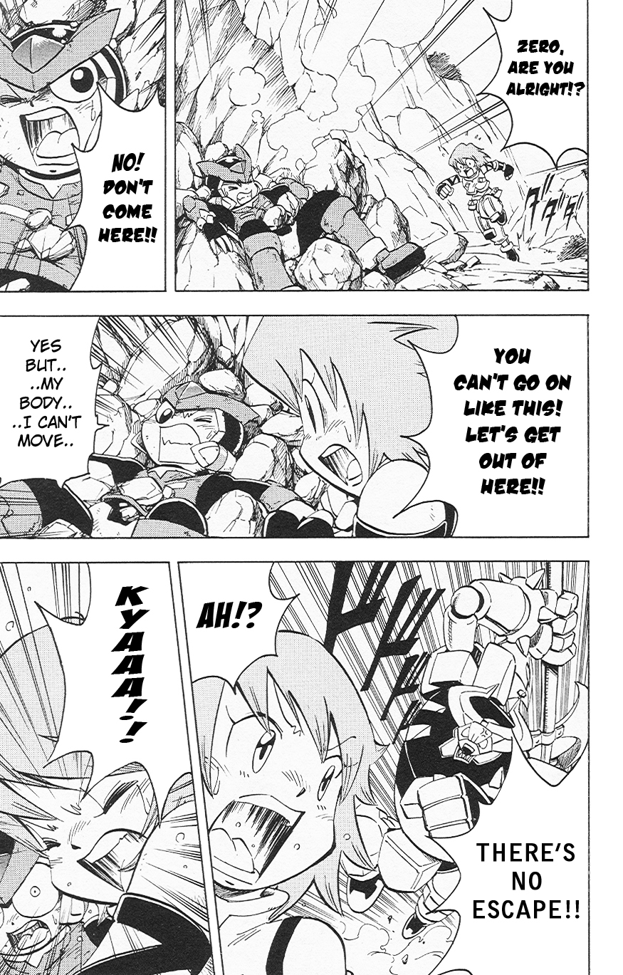 Rockman Zero Chapter 3.3 page 25 - Vol.3 Chapter 3: Wandering Warrior Craft Appears!!