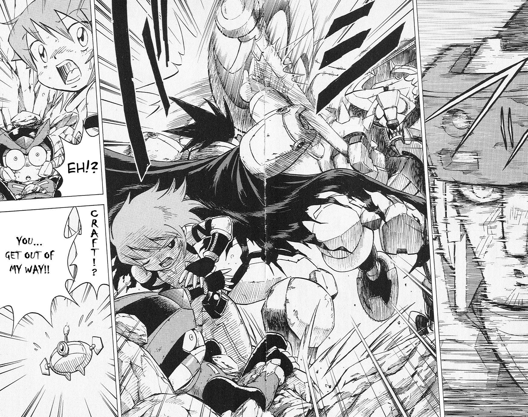 Rockman Zero Chapter 3.3 page 26 - Vol.3 Chapter 3: Wandering Warrior Craft Appears!!