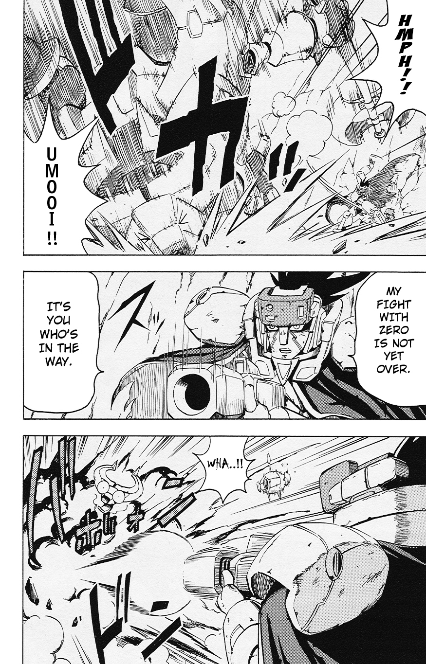 Rockman Zero Chapter 3.3 page 27 - Vol.3 Chapter 3: Wandering Warrior Craft Appears!!