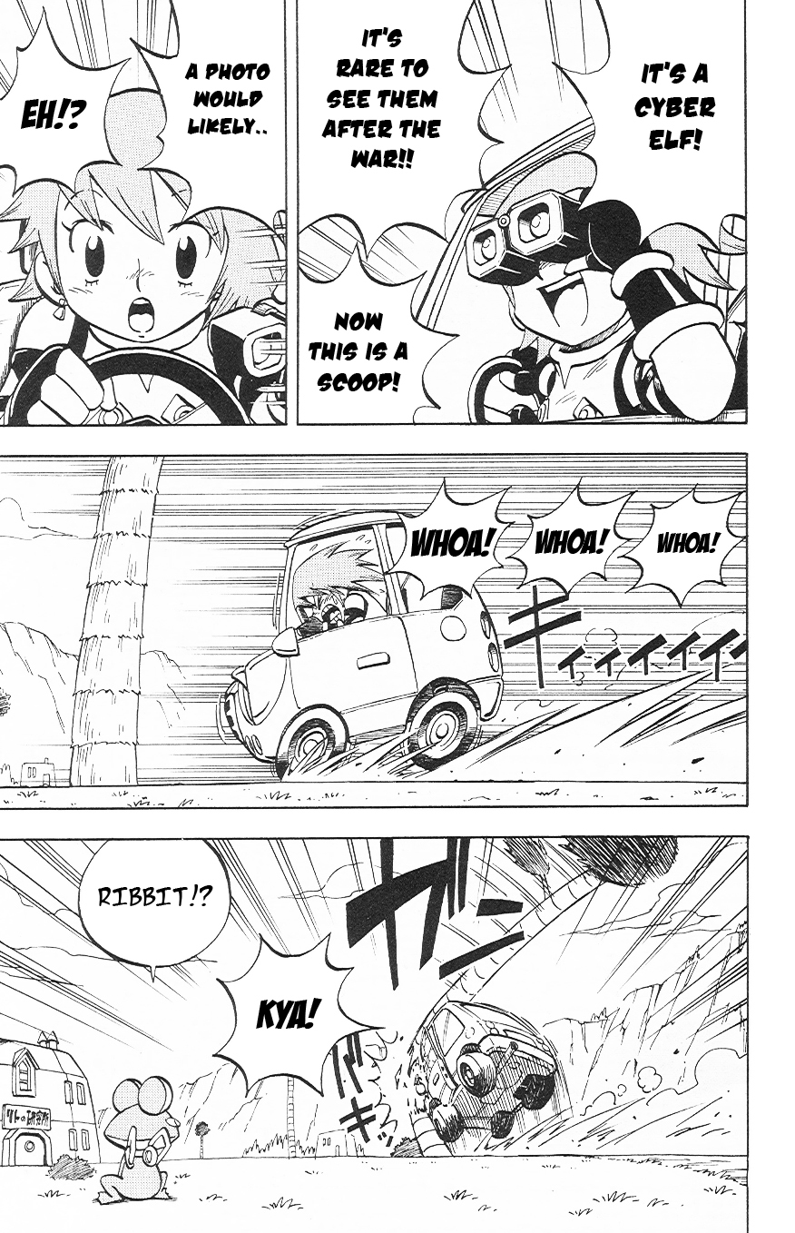 Rockman Zero Chapter 3.3 page 3 - Vol.3 Chapter 3: Wandering Warrior Craft Appears!!