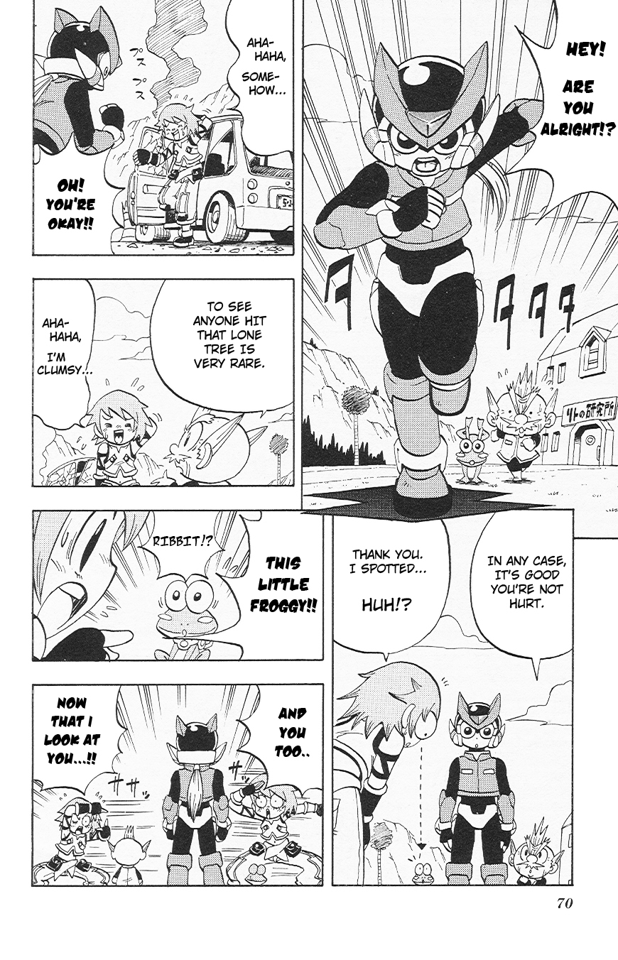 Rockman Zero Chapter 3.3 page 4 - Vol.3 Chapter 3: Wandering Warrior Craft Appears!!