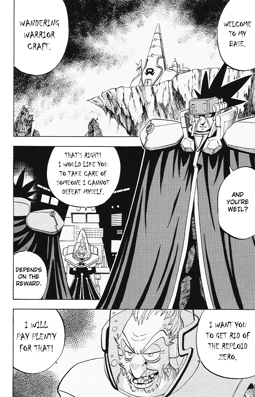 Rockman Zero Chapter 3.3 page 8 - Vol.3 Chapter 3: Wandering Warrior Craft Appears!!
