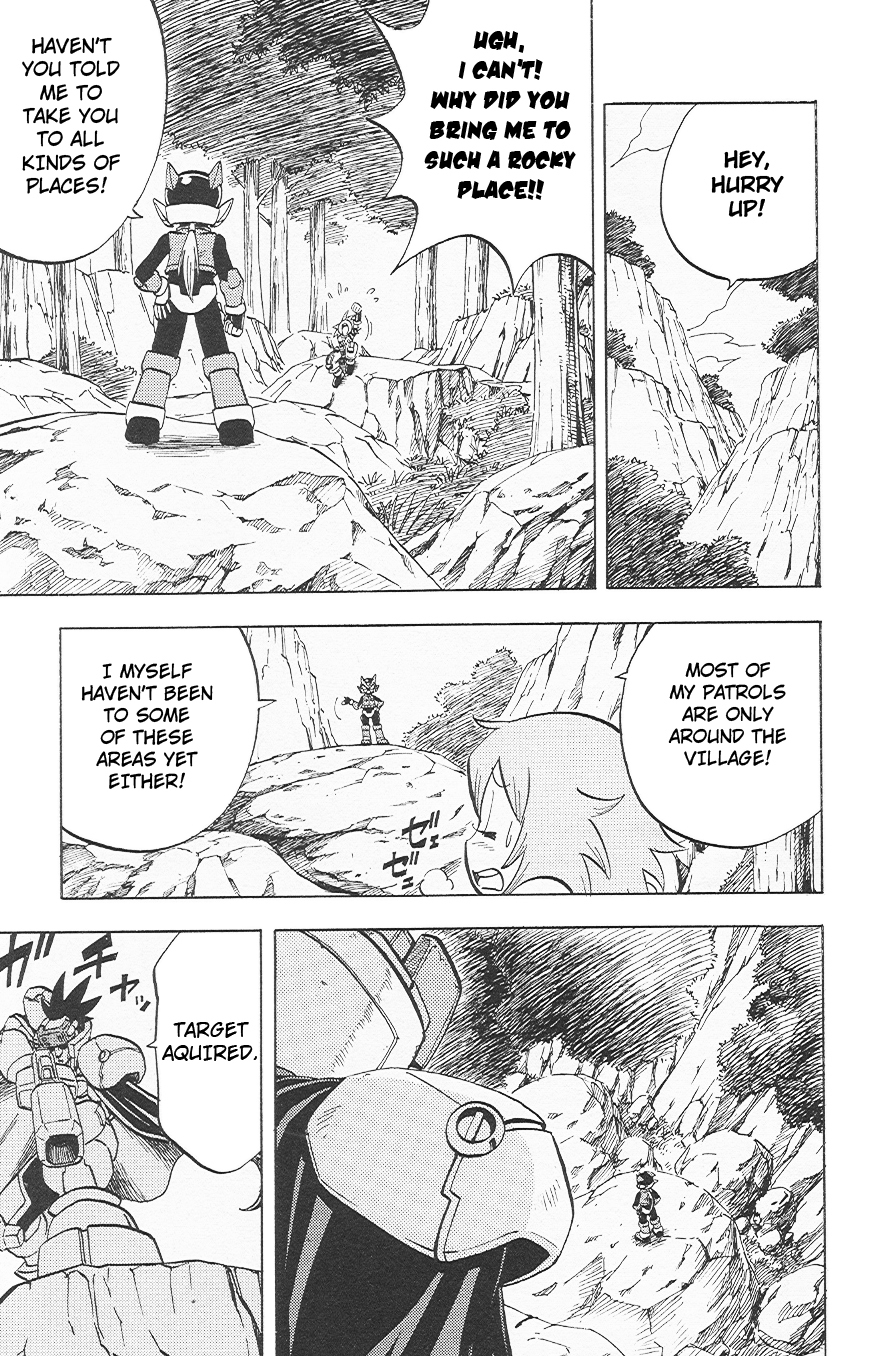 Rockman Zero Chapter 3.3 page 9 - Vol.3 Chapter 3: Wandering Warrior Craft Appears!!
