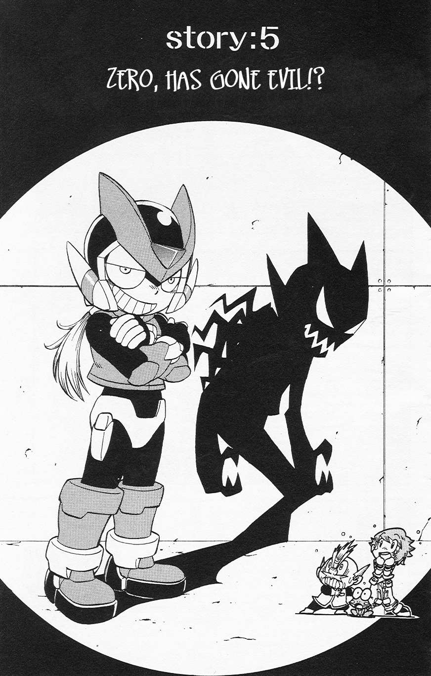 Rockman Zero Chapter 3.5 page 1 - Vol.3 Chapter 5: Zero, Has Gone Evil!?
