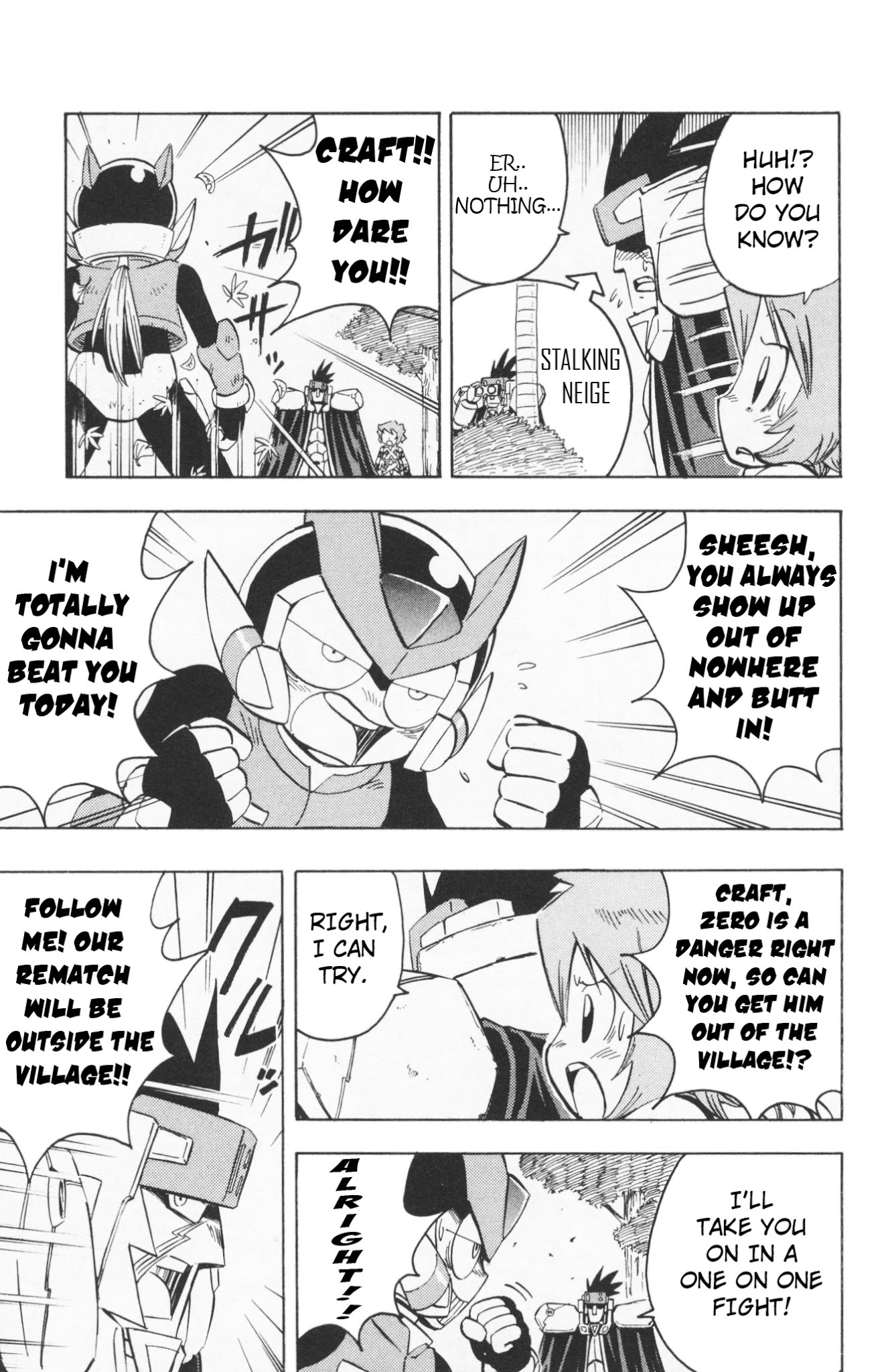Rockman Zero Chapter 3.5 page 11 - Vol.3 Chapter 5: Zero, Has Gone Evil!?