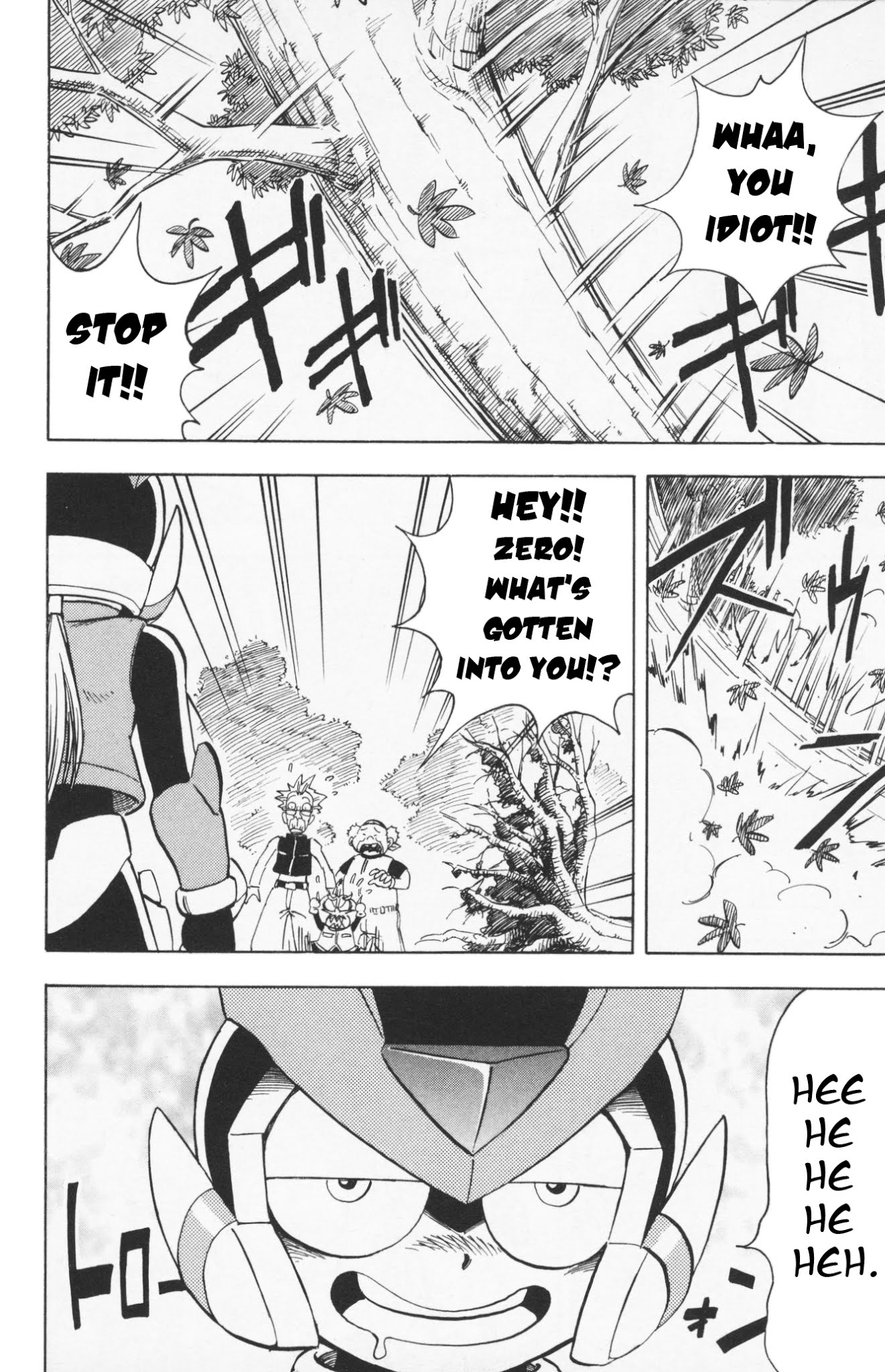 Rockman Zero Chapter 3.5 page 8 - Vol.3 Chapter 5: Zero, Has Gone Evil!?