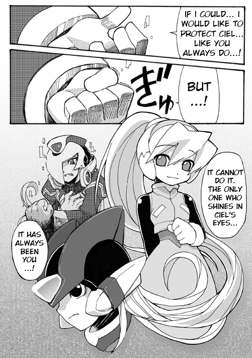Rockman Zero Chapter 3.6-5 page 10 - Vol.3 Chapter 6.5: Freesia