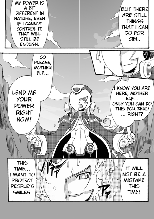 Rockman Zero Chapter 3.6-5 page 11 - Vol.3 Chapter 6.5: Freesia