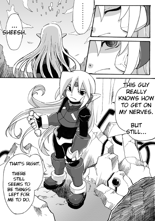 Rockman Zero Chapter 3.6-5 page 14 - Vol.3 Chapter 6.5: Freesia