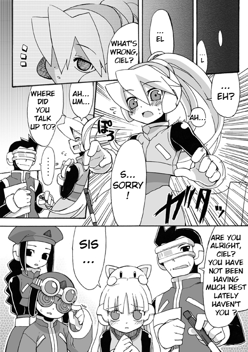 Rockman Zero Chapter 3.6-5 page 15 - Vol.3 Chapter 6.5: Freesia