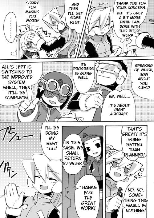 Rockman Zero Chapter 3.6-5 page 16 - Vol.3 Chapter 6.5: Freesia