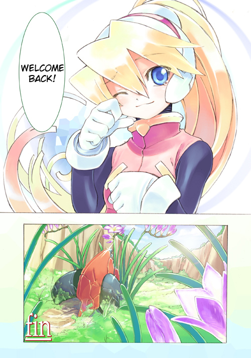 Rockman Zero Chapter 3.6-5 page 19 - Vol.3 Chapter 6.5: Freesia