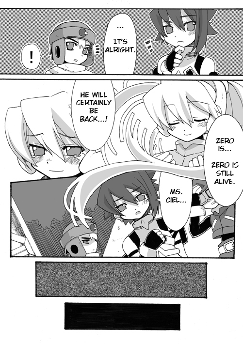 Rockman Zero Chapter 3.6-5 page 3 - Vol.3 Chapter 6.5: Freesia