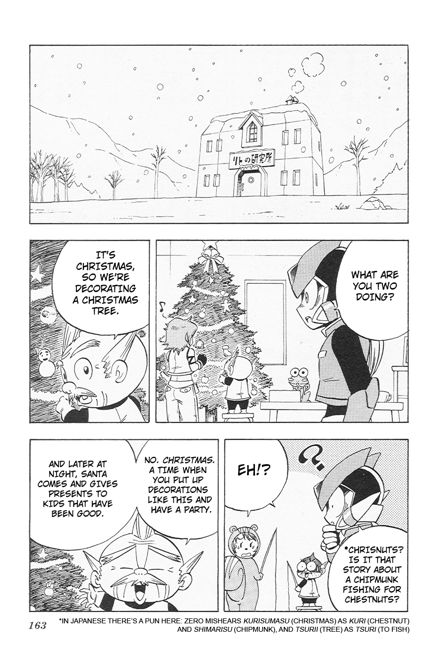 Rockman Zero Chapter 3.6 page 4 - Vol.3 Chapter 6: Christmas Commotion!!