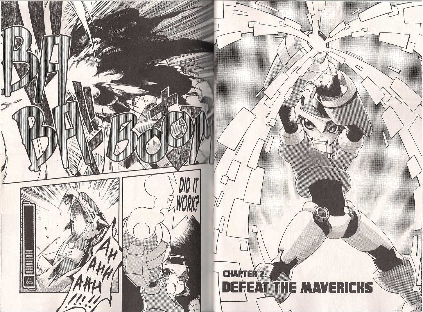Rockman ZX Chapter 1.2 page 1 - Vol.01 Chapter 2 : Defeat the Mavericks