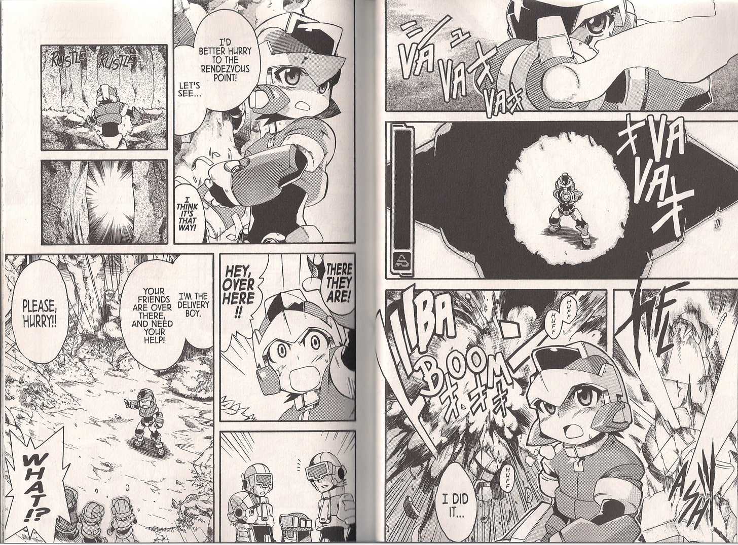 Rockman ZX Chapter 1.2 page 4 - Vol.01 Chapter 2 : Defeat the Mavericks