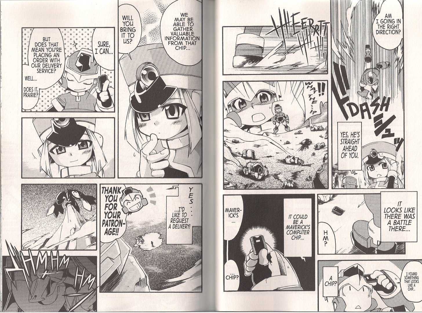 Rockman ZX Chapter 1.2 page 8 - Vol.01 Chapter 2 : Defeat the Mavericks