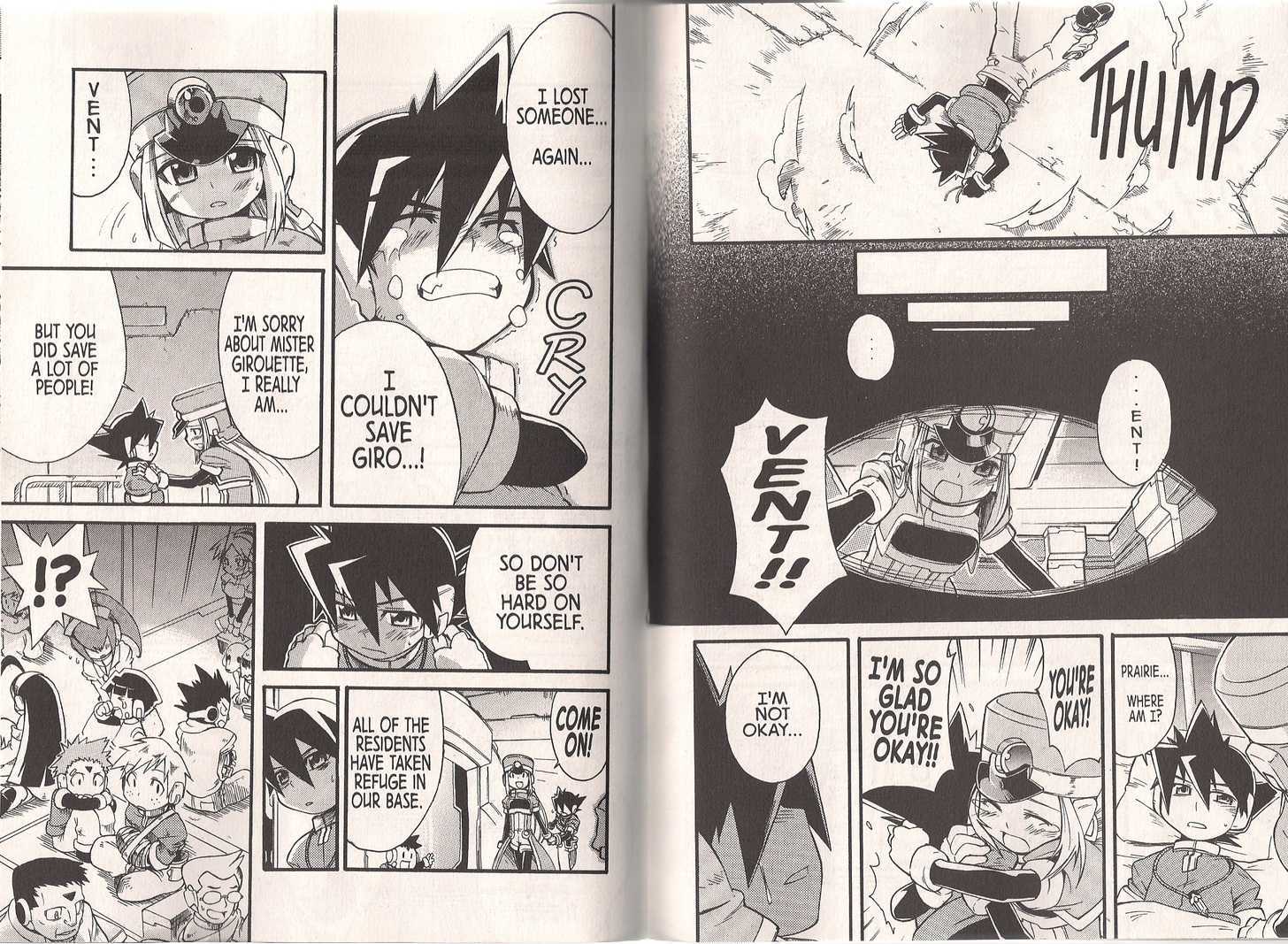 Rockman ZX Chapter 1.4 page 11 - Vol.01 Chapter 4 : The Miraculous Double MegaMerge