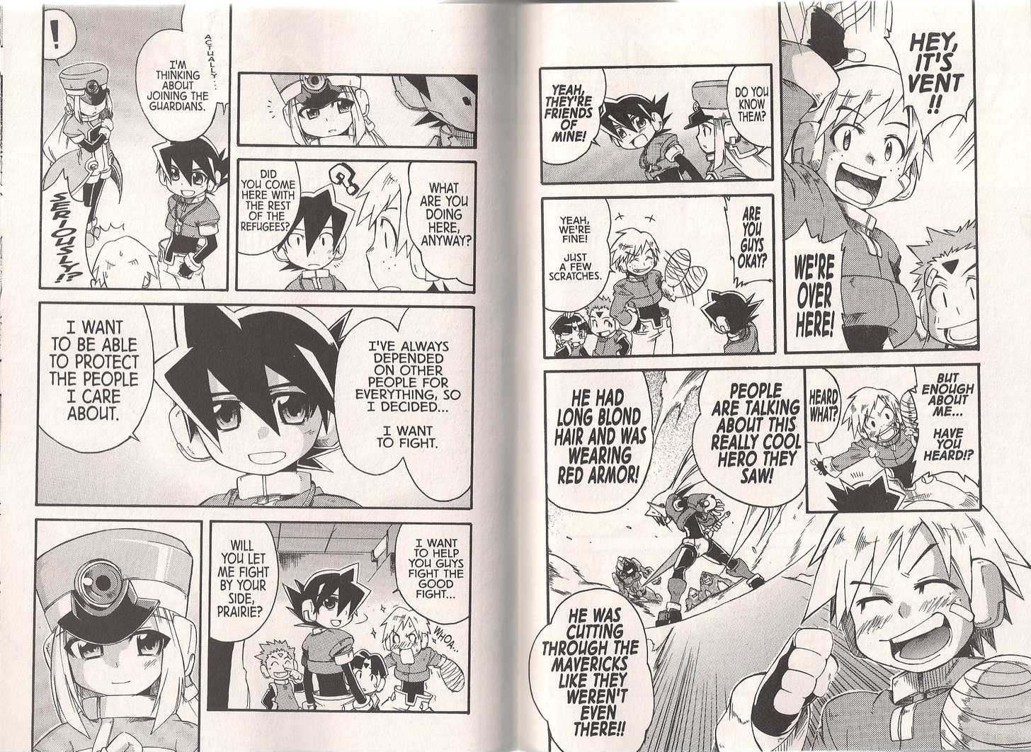 Rockman ZX Chapter 1.4 page 12 - Vol.01 Chapter 4 : The Miraculous Double MegaMerge