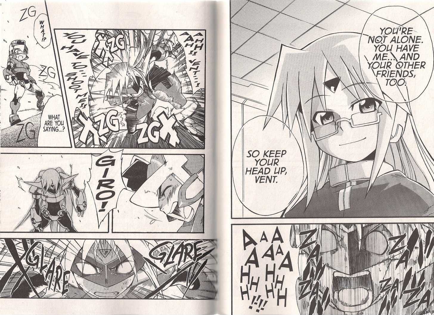 Rockman ZX Chapter 1.4 page 2 - Vol.01 Chapter 4 : The Miraculous Double MegaMerge