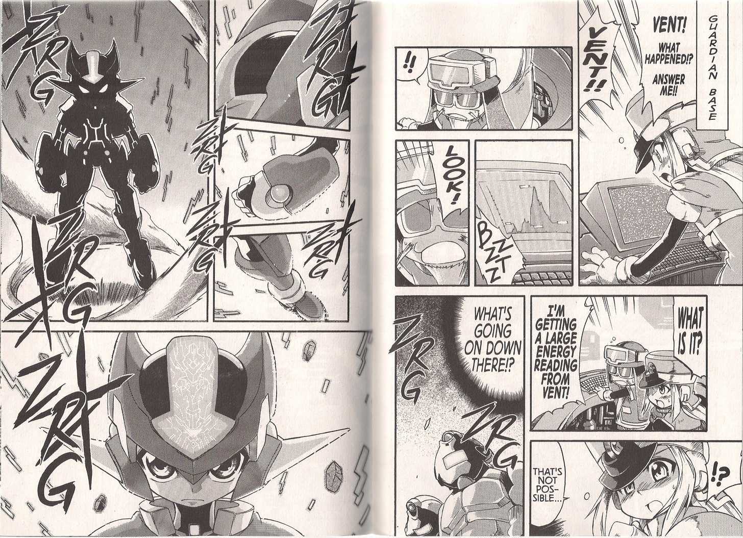 Rockman ZX Chapter 1.4 page 9 - Vol.01 Chapter 4 : The Miraculous Double MegaMerge