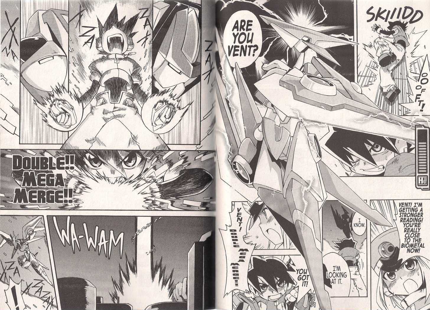 Rockman ZX Chapter 1.5 page 6 - Vol.01 Chapter 5 : Hivolt's Flash