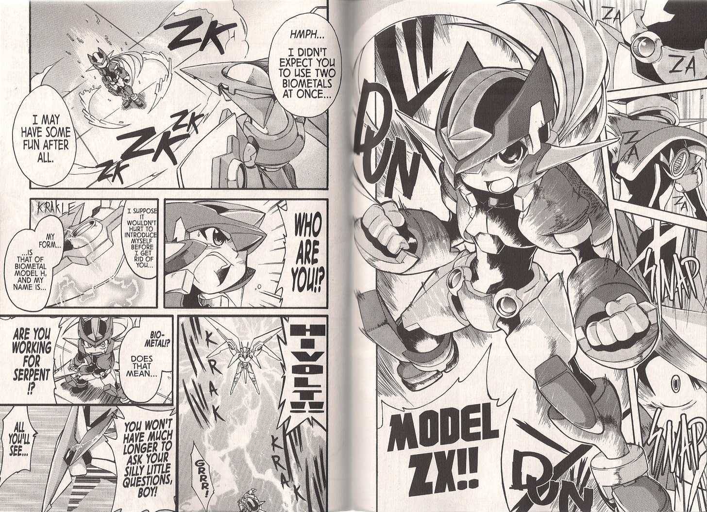Rockman ZX Chapter 1.5 page 7 - Vol.01 Chapter 5 : Hivolt's Flash
