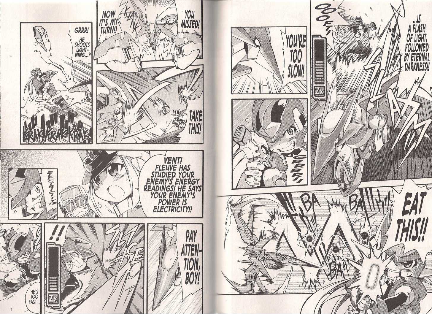 Rockman ZX Chapter 1.5 page 8 - Vol.01 Chapter 5 : Hivolt's Flash