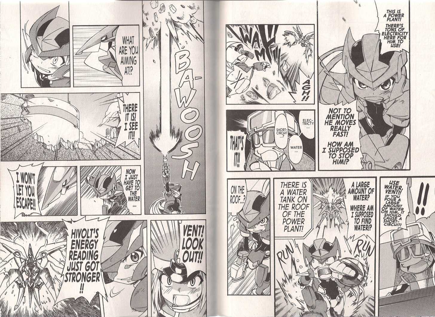 Rockman ZX Chapter 1.5 page 9 - Vol.01 Chapter 5 : Hivolt's Flash