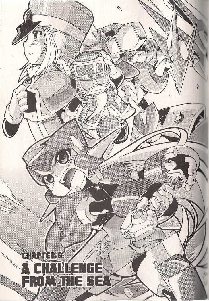 Rockman ZX Chapter 1.6 page 1 - Vol.01 Chapter 6 : A Challenge from the Sea