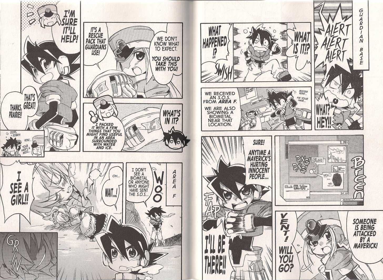 Rockman ZX Chapter 1.6 page 9 - Vol.01 Chapter 6 : A Challenge from the Sea