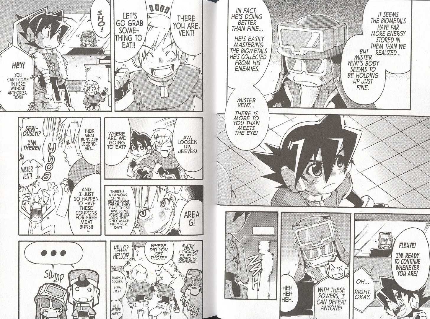 Rockman ZX Chapter 2.1 page 10 - Vol.2 Chapter 1 : The Double MegaMerge of Friendship