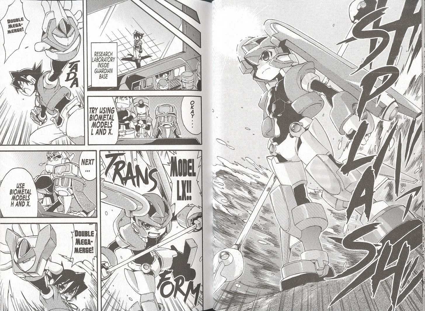 Rockman ZX Chapter 2.1 page 8 - Vol.2 Chapter 1 : The Double MegaMerge of Friendship