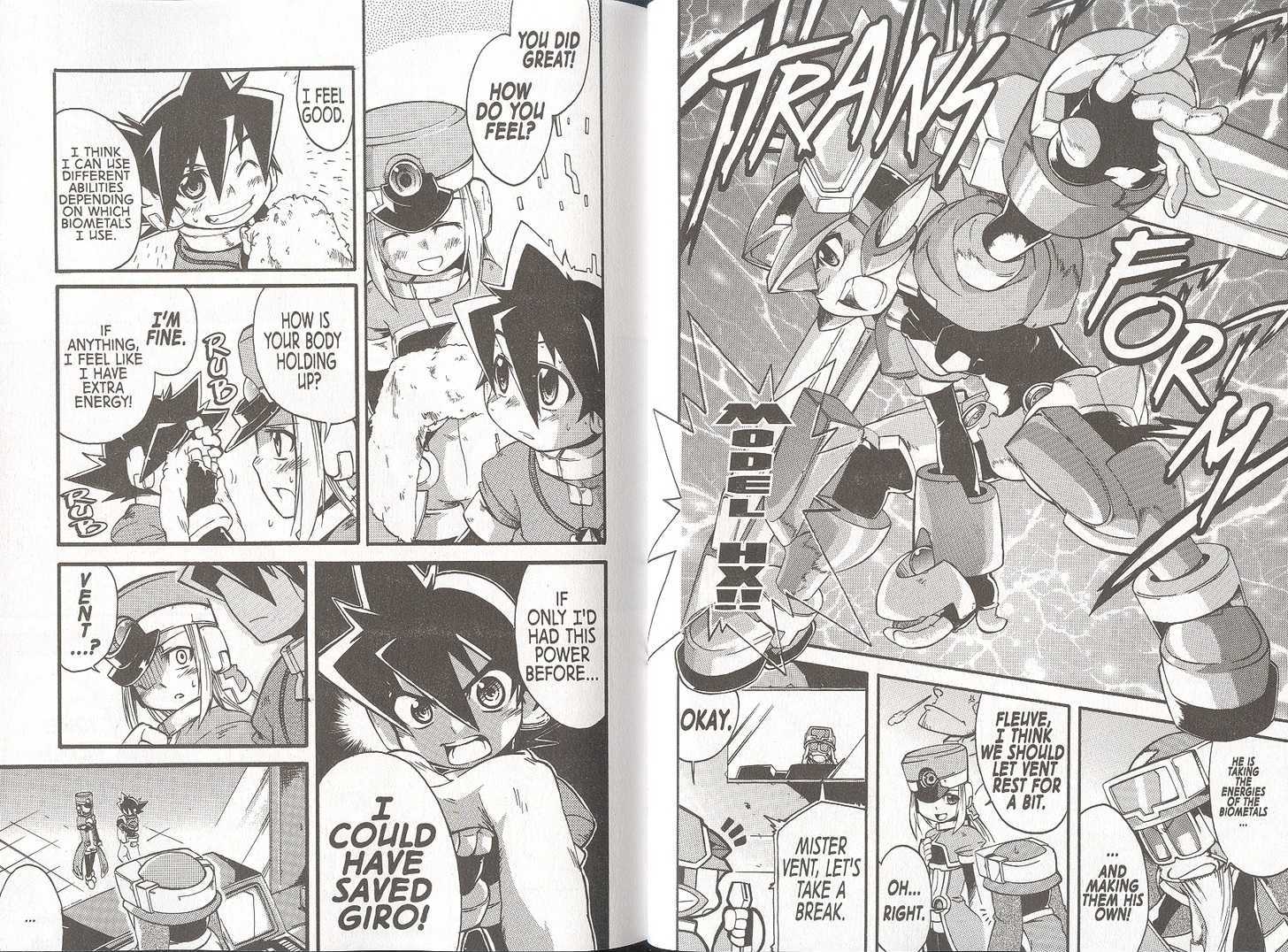 Rockman ZX Chapter 2.1 page 9 - Vol.2 Chapter 1 : The Double MegaMerge of Friendship