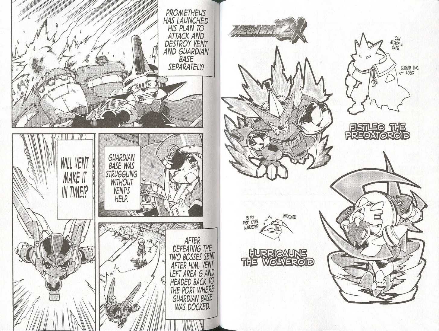 Rockman ZX Chapter 2.3 page 1 - Vol.2 Chapter 3 : Guardian Base Under Attack