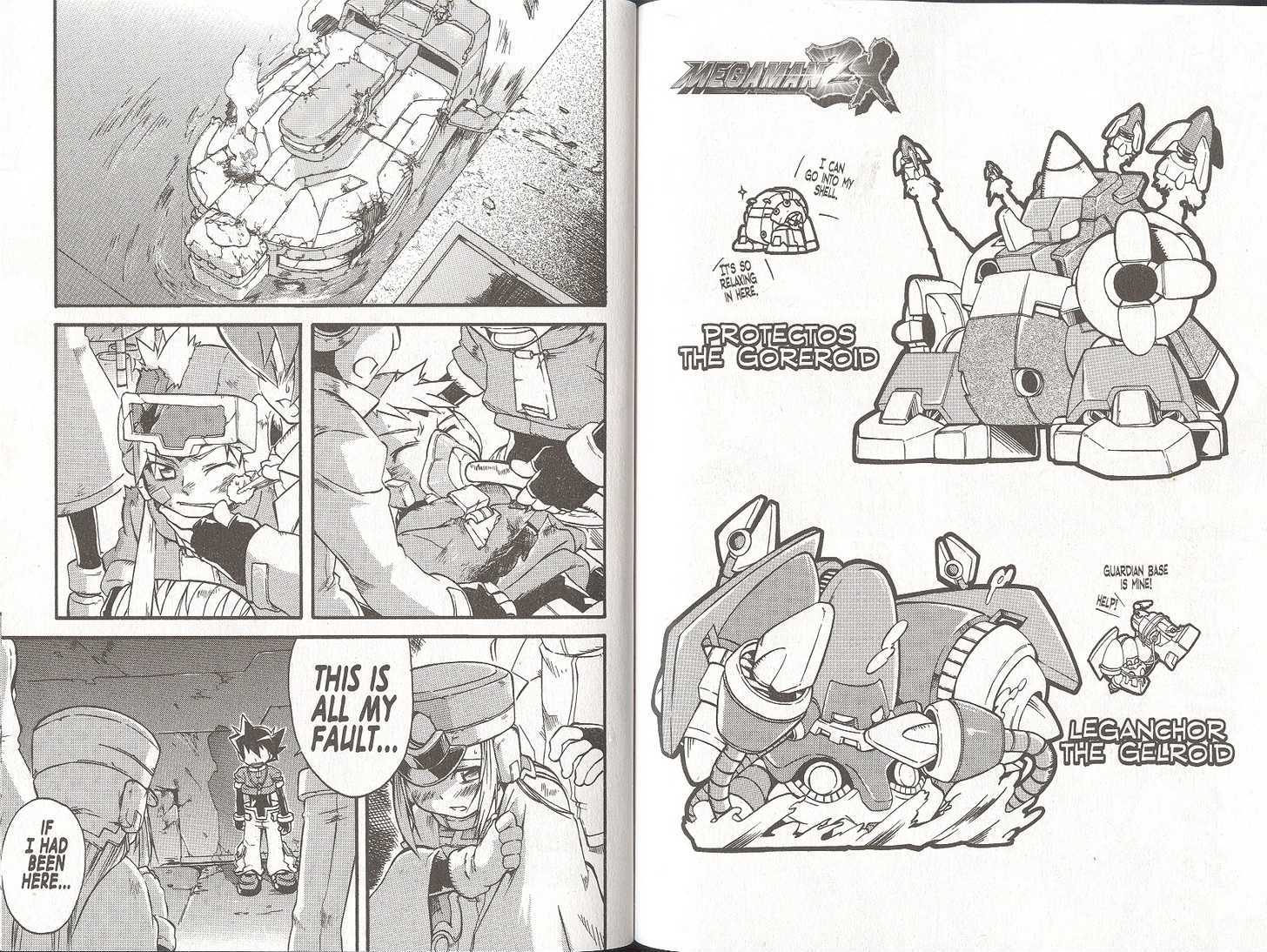Rockman ZX Chapter 2.4 page 1 - Vol.2 Chapter 4 : The Terrifying Super Purprill