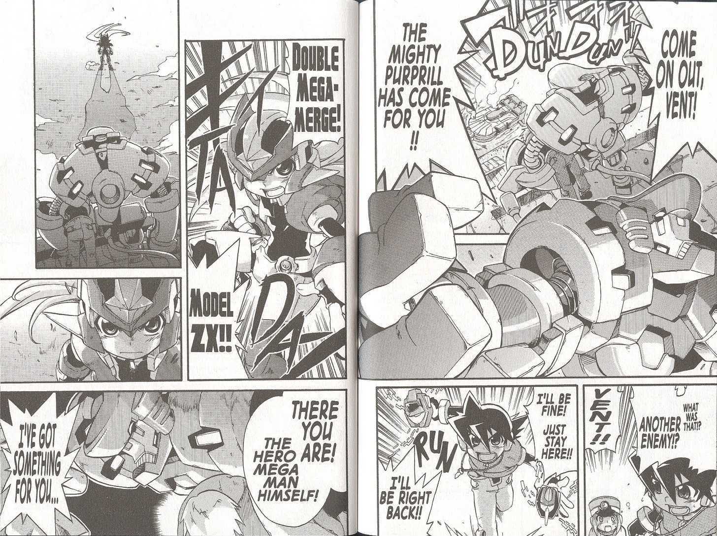 Rockman ZX Chapter 2.4 page 3 - Vol.2 Chapter 4 : The Terrifying Super Purprill