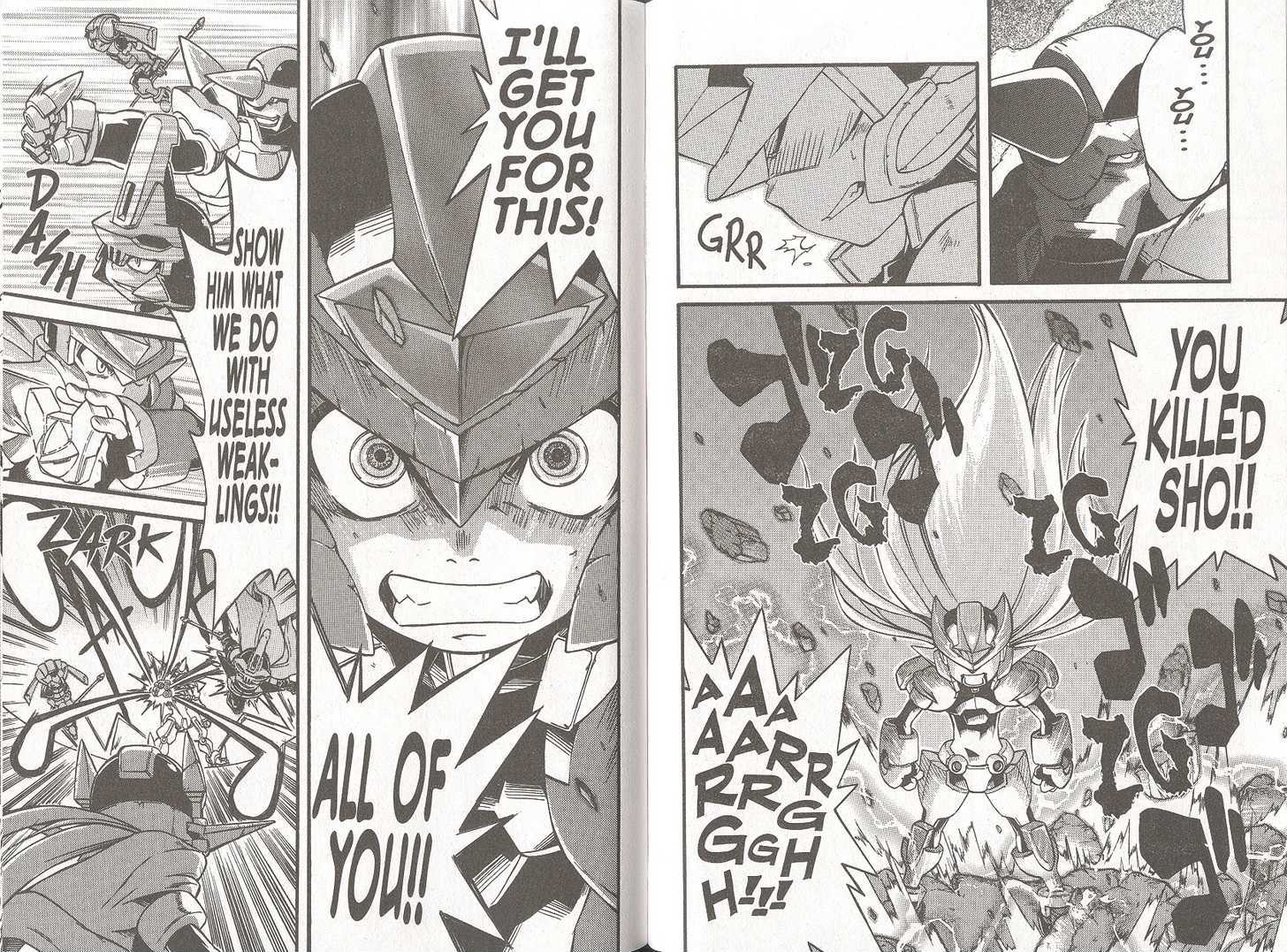 Rockman ZX Chapter 2.6 page 10 - Vol.2 Chapter 6 : Face Off! Mega Man Vs. Mega Man!!
