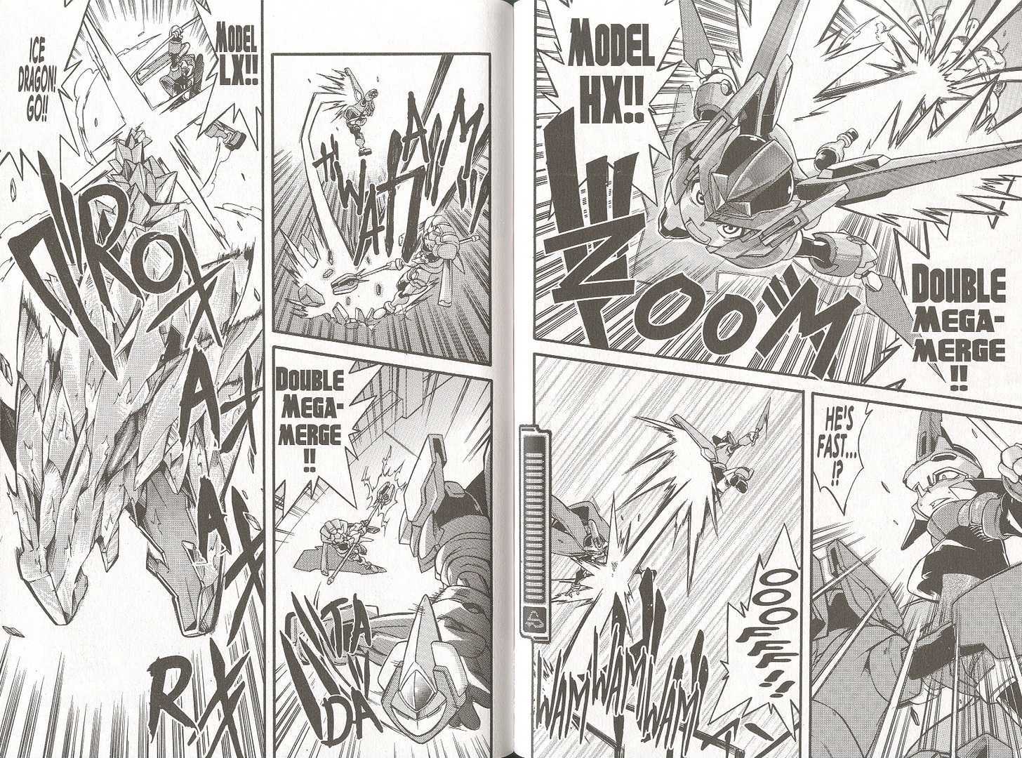 Rockman ZX Chapter 2.6 page 11 - Vol.2 Chapter 6 : Face Off! Mega Man Vs. Mega Man!!