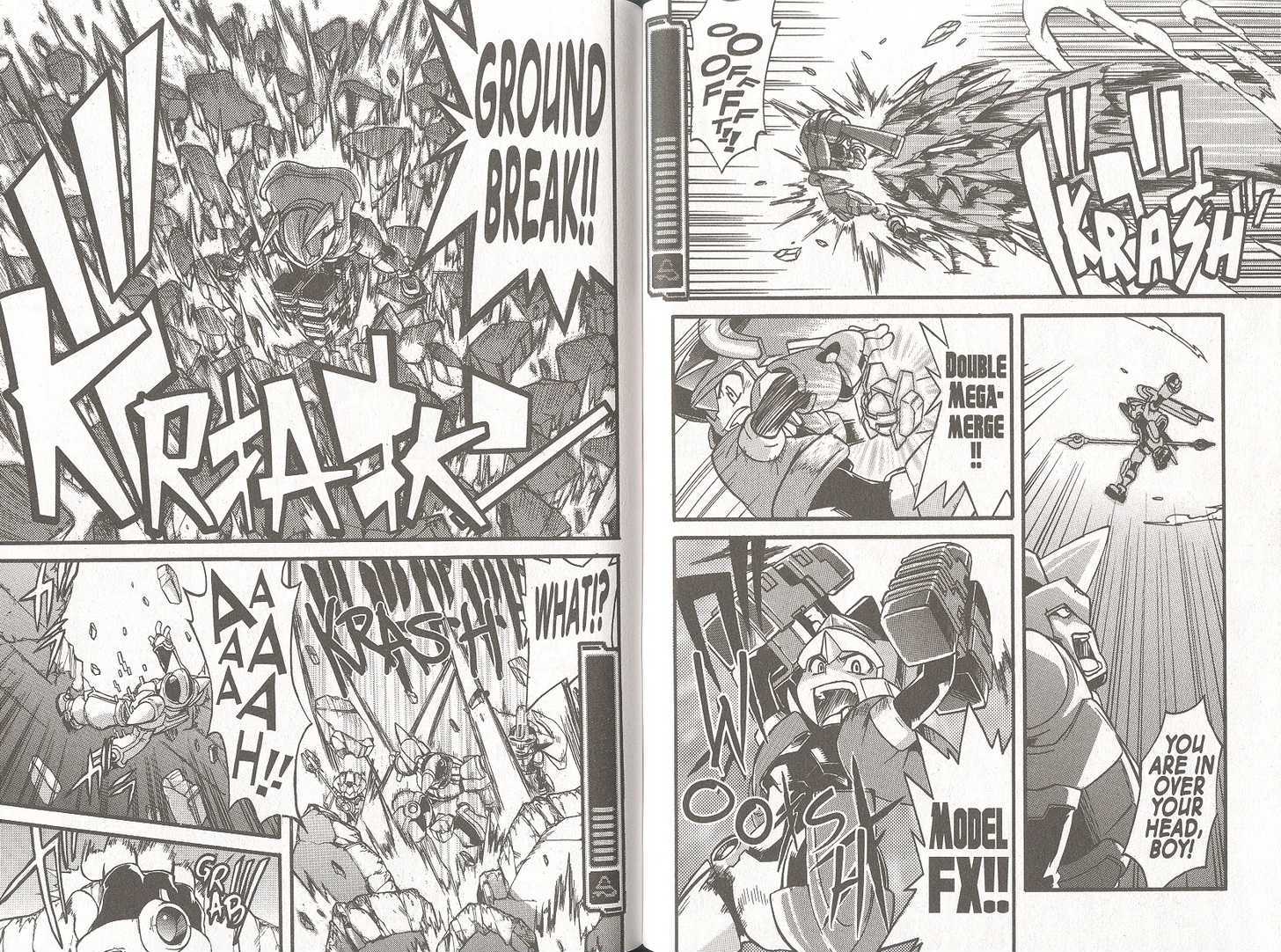 Rockman ZX Chapter 2.6 page 12 - Vol.2 Chapter 6 : Face Off! Mega Man Vs. Mega Man!!