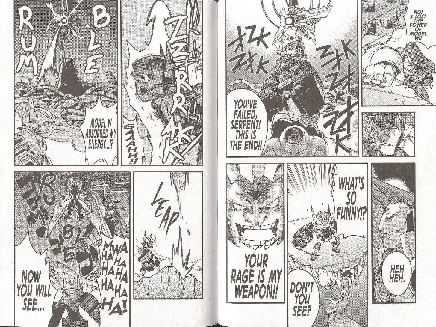Rockman ZX Chapter 2.6 page 13 - Vol.2 Chapter 6 : Face Off! Mega Man Vs. Mega Man!!