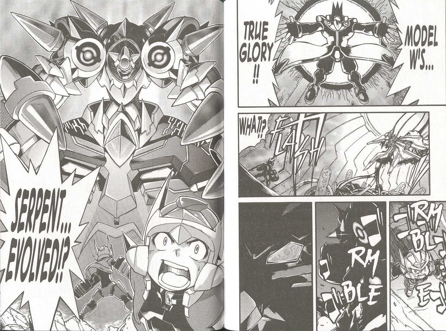 Rockman ZX Chapter 2.6 page 14 - Vol.2 Chapter 6 : Face Off! Mega Man Vs. Mega Man!!