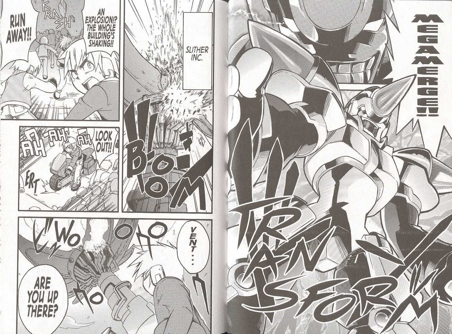 Rockman ZX Chapter 2.6 page 5 - Vol.2 Chapter 6 : Face Off! Mega Man Vs. Mega Man!!
