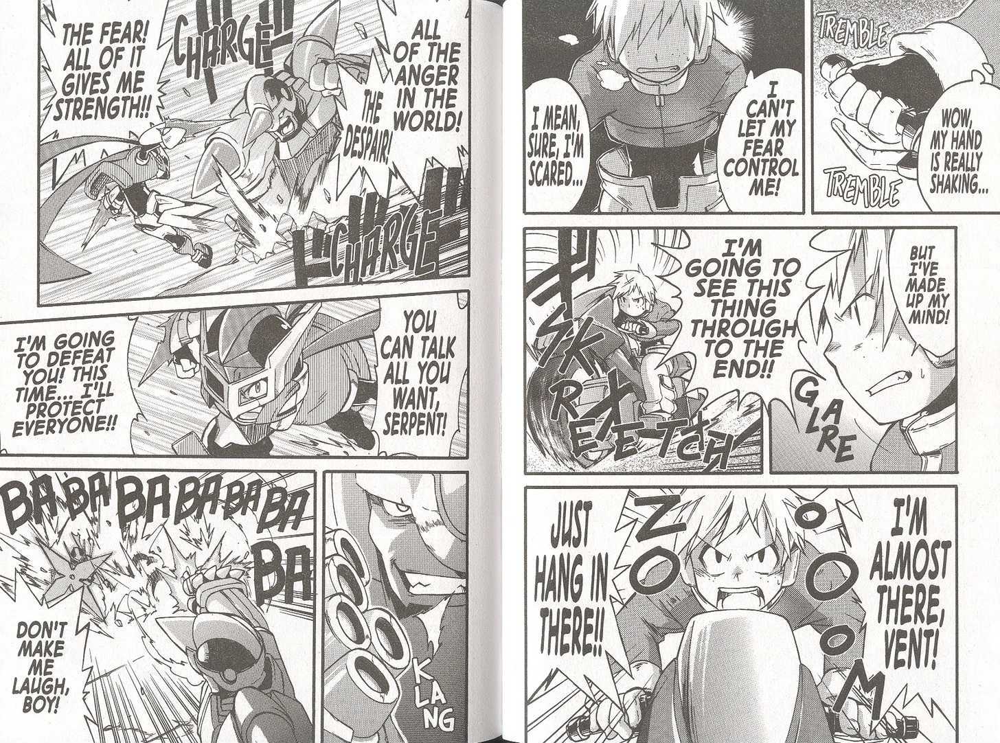Rockman ZX Chapter 2.6 page 6 - Vol.2 Chapter 6 : Face Off! Mega Man Vs. Mega Man!!