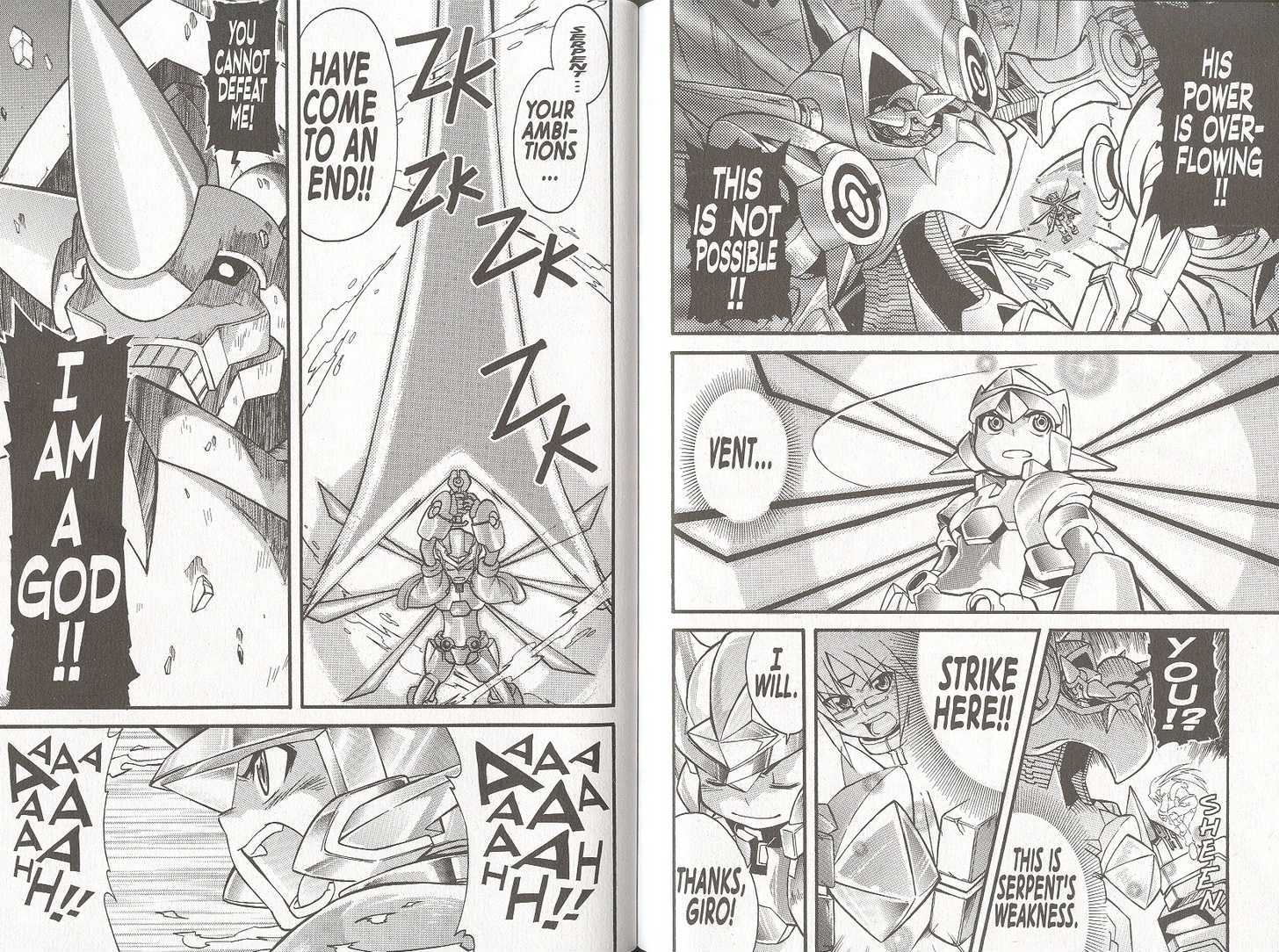 Rockman ZX Chapter 2.7 page 11 - Vol.2 Chapter 7 : Final Chapter - The Light of Courage