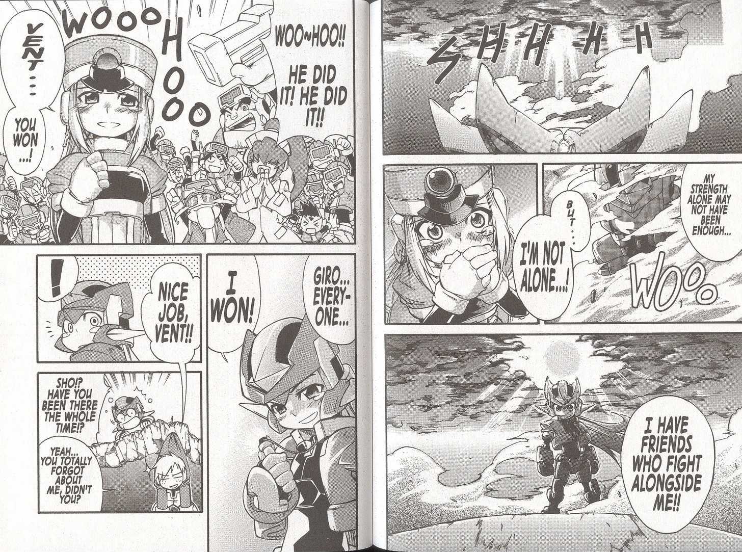 Rockman ZX Chapter 2.7 page 14 - Vol.2 Chapter 7 : Final Chapter - The Light of Courage