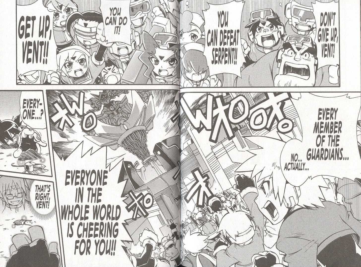 Rockman ZX Chapter 2.7 page 8 - Vol.2 Chapter 7 : Final Chapter - The Light of Courage
